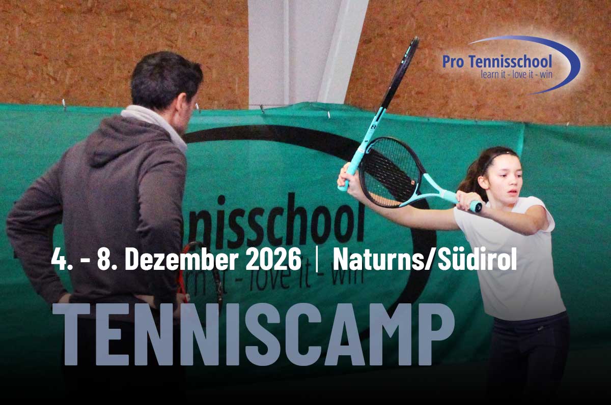 Tenniscamp | 4. - 8. Dezember 2026 | Reutte/Tirol